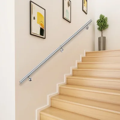 indoor wall mounted stair handrail