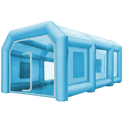 Inflatable Paint Booth