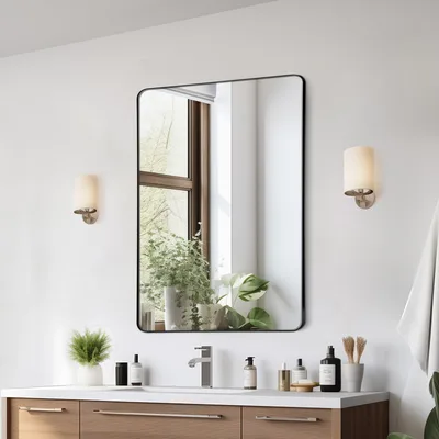 Non-Electric Wall Mounted Makeup Mirror